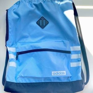 Baby Blue Adidas Backpack